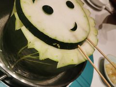 五指毛桃冬瓜盅汤底-翟辉冬瓜盅火锅(南村万博店)