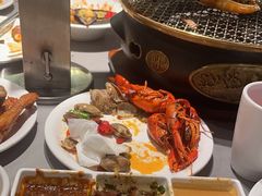-山焱·炭火自助烤肉(周浦万达店)