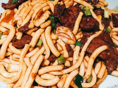牛柳甩面-小菜园新徽菜(常州武进吾悦店)