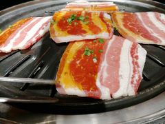 -明洞阿姨·韩式酱蟹烤肉·创意料理(三元桥店)