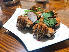 花雕太湖六月黄醉蟹-呼吸森林·生态农庄农家乐私房菜