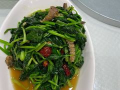 虾爬肉炒菠菜-双井轩(双井店)