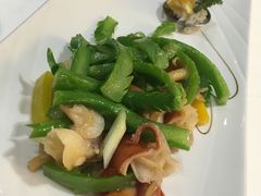 兰豆炒兰花蚌-广州塔晖粤轩中餐厅