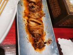 秘制烤鱿鱼-食味酒味天津菜·古法鲜酿米酒(鼓楼店)