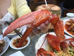 蒜蓉开边龙虾-四川小胡子海鲜(丁村万人海鲜广场店)