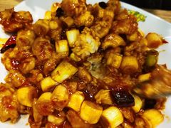 宫保鸡丁盖饭-西部马华清真兰州牛肉面·烧烤夜市(三里河店)