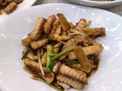 姜葱炒脆肉皖条-轩记海鲜餐厅·四十五年老字号·经典粤菜(西区彩虹店)