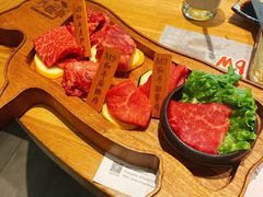 干式熟成M9和牛牛身拼盘-赤坂亭·M9和牛烧肉·铁板烧(合肥万象城店)