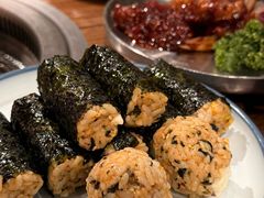 -明洞阿姨·韩式酱蟹烤肉·创意料理(三元桥店)