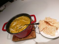 养生杂菌锅巴-千百味红餐厅·江西菜(绿地双子塔店)