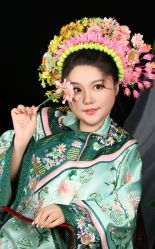 -后宫·古装汉服京剧儿童亲子全家福摄影