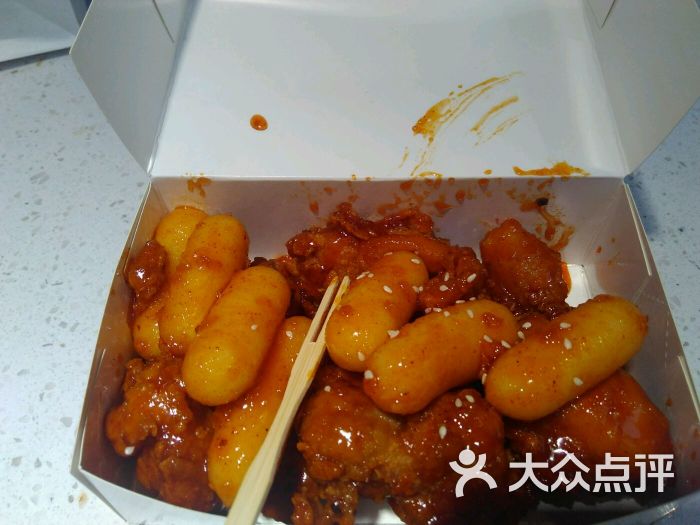hotfow火釜炸鸡(环球港店)甜辣无骨鸡配年糕图片 - 第1256张