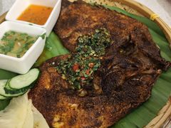 傣家香茅草烤罗非鱼-云腾食府·云南菜