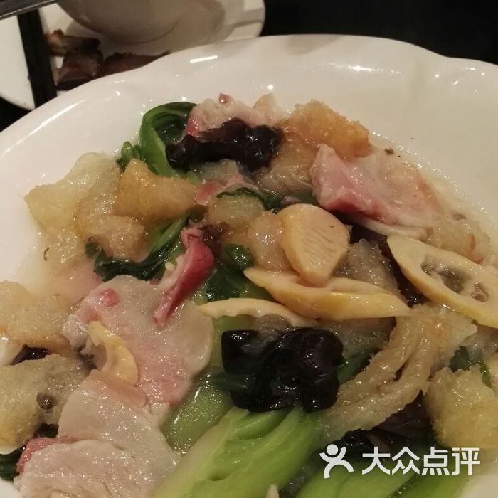 上海姥姥家常饭馆三鲜蹄筋图片