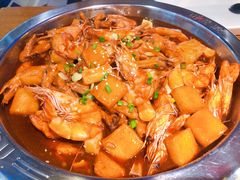 虾煲鸡爪-谢蟹浓·肉蟹煲(新奥店)