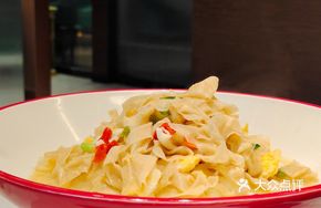 Fried Egg Stewed with Youxian Tofu Skin