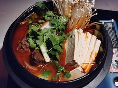 干锅牛排锅-七八冷面·延边朝鲜族美食(欢乐谷店)