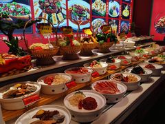 自助取餐区-鸽子侯·家宴·平价海鲜(市图书馆店)