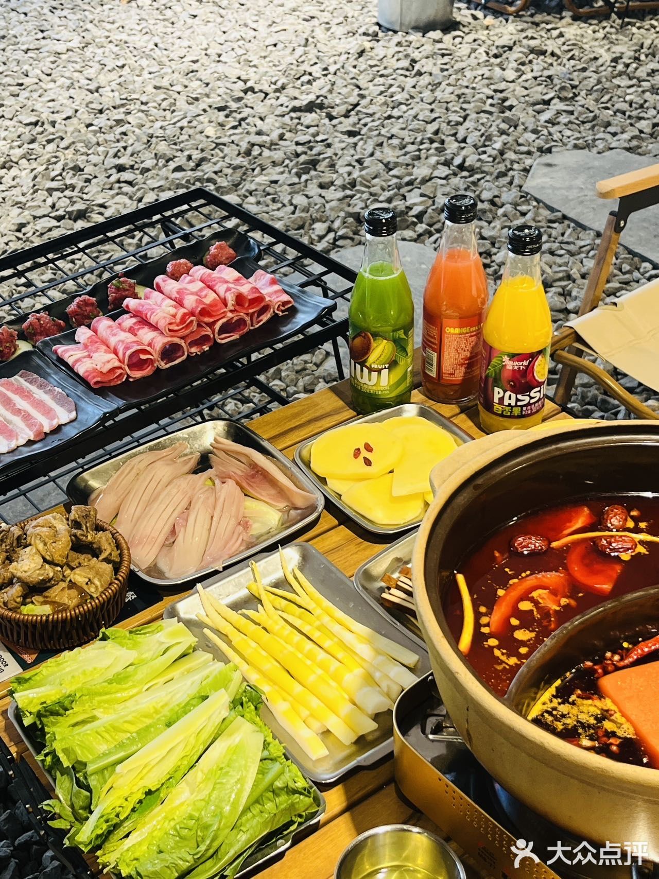 【舒适的夏日凉爽露营火锅计划🔥🏕️】