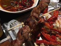 碳烤红柳羊肉-新疆烧烤王(广灵店)