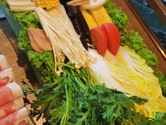 田园时光蔬菜拼盘-集渔·泰式海鲜火锅(太原里店)
