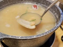 山泉水板栗牛蒡腰果汤底-十二舍·湯物素煮(江泰潤政店)