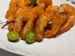 蜜汁酥皮虾-四季民福烤鸭店(王府井东安门店)