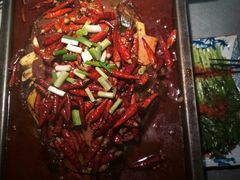毛血旺-探鱼·鲜青椒爽麻烤鱼(中山大信新都汇店)