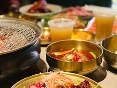 -草家酱蟹炭火烤肉店(珲春南路一店)