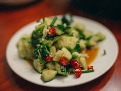 凉拌黄瓜-榕江牛瘪牛肉火锅