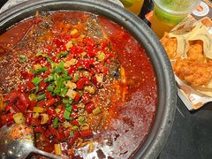 -探鱼·鲜青椒爽麻烤鱼(广州花都来又来店)