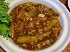 鱼香茄子煲-川人百味(金安中央大街店)