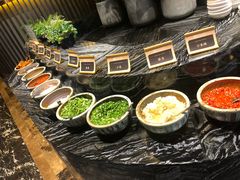 自助调料区-喜庭海鲜自助(来福士店)