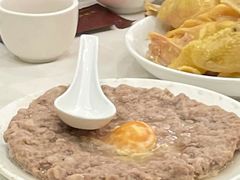 咸蛋蒸肉饼-焕记海鲜饭店