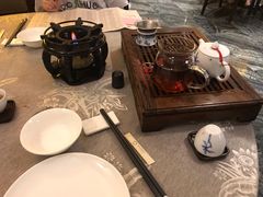 餐具摆设-香云轩·顺德菜(香云纱园林酒店店)