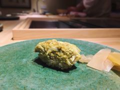 松叶蟹蟹膏寿司-鮨青(恒基名人购物中心店)