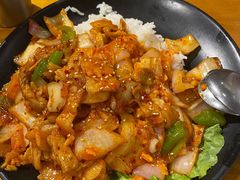 泡菜五花肉盖饭-麻喜大