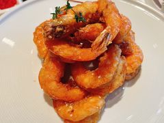 蜜汁酥皮虾-四季民福烤鸭店(王府井灯市口店)
