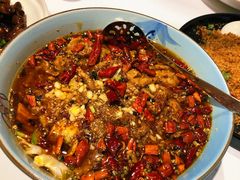 传统水煮牛肉-宏达老菜馆(东安街店)