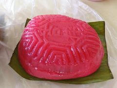 红龟糕。内陷是浓郁的花生。-金珠肉粽