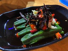 凉拌秋葵-聚味瞿记·龙虾堂(树木岭店)