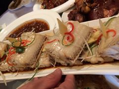 清蒸带鱼-宝轩渔府·老字号海鲜·正宗津菜(水上店)
