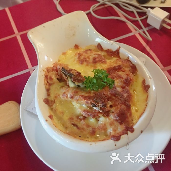 茄汁海鲜焗饭