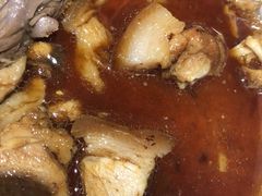 招牌鹅肉拼猪脚饭-潮双喜正宗澄海狮头鹅华利路店