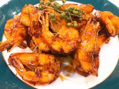 椒麻豉油虾-小船渔村•大连菜•大连焖鱼(明泽街店)