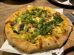 菌菇虾披萨-遇见杜尚西餐厅(万达金街店)