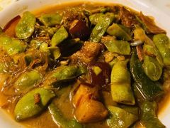 扁豆炖肉-日丰园海肠水饺·老字号大连海鲜(和平广场店)