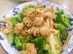 西兰花鲜鱿-三叔煮意