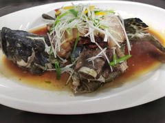 腊味蒸老虎斑-万达瑞华酒店·品珍中餐厅