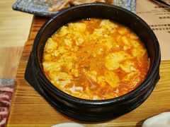 嫩豆腐汤-万兴佳烤肉·长白山老味道(宏泰广场店)